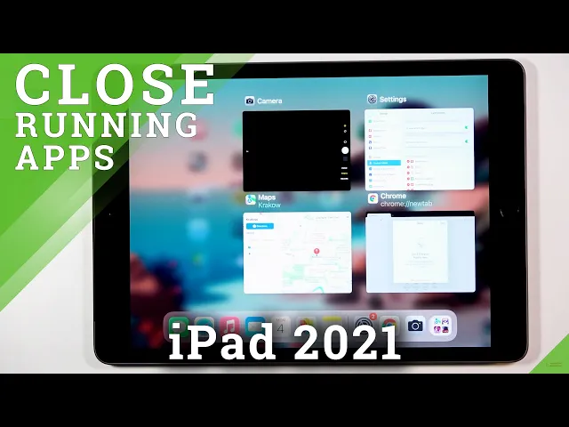 Video thumbnail for How to Close All Running Apps on iPad (2021) - Deactivat Background Items