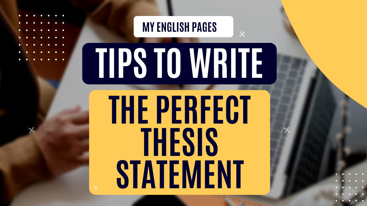 'Video thumbnail for Mastering Thesis Statements: Tips and Examples for Writing Success'