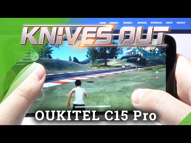 Video thumbnail for Knives Out Game on OUKITEL C15 Pro - Android Game Review