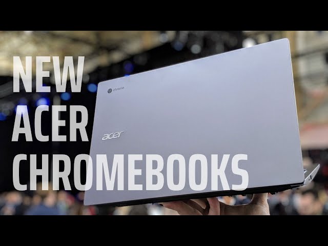 Video thumbnail for Sneak Peek With Acer's New Chromebooks For Enterprise