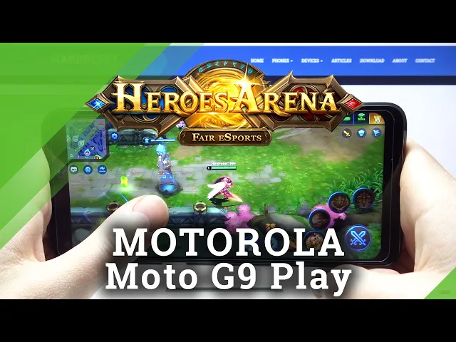 Video thumbnail for Heroes Arena on Motorola Moto G9 Play
