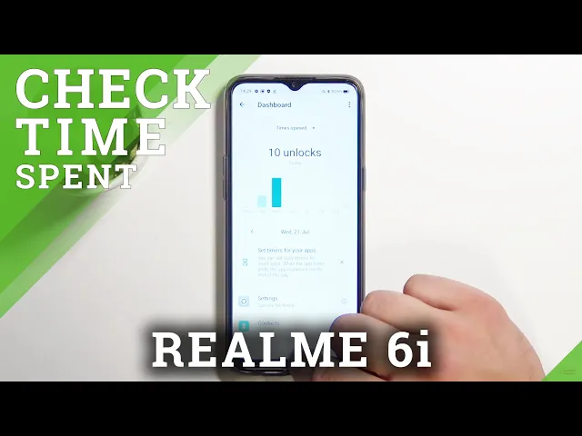 Video thumbnail for How to Check Number of Apps Opened Each Day on REALME 6i - Digital Welbeing on Android Smartphone