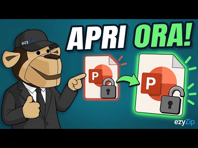 Video thumbnail for Come Sbloccare la Password di PowerPoint PPT/PPTX Online Gratis | Senza Installare Software