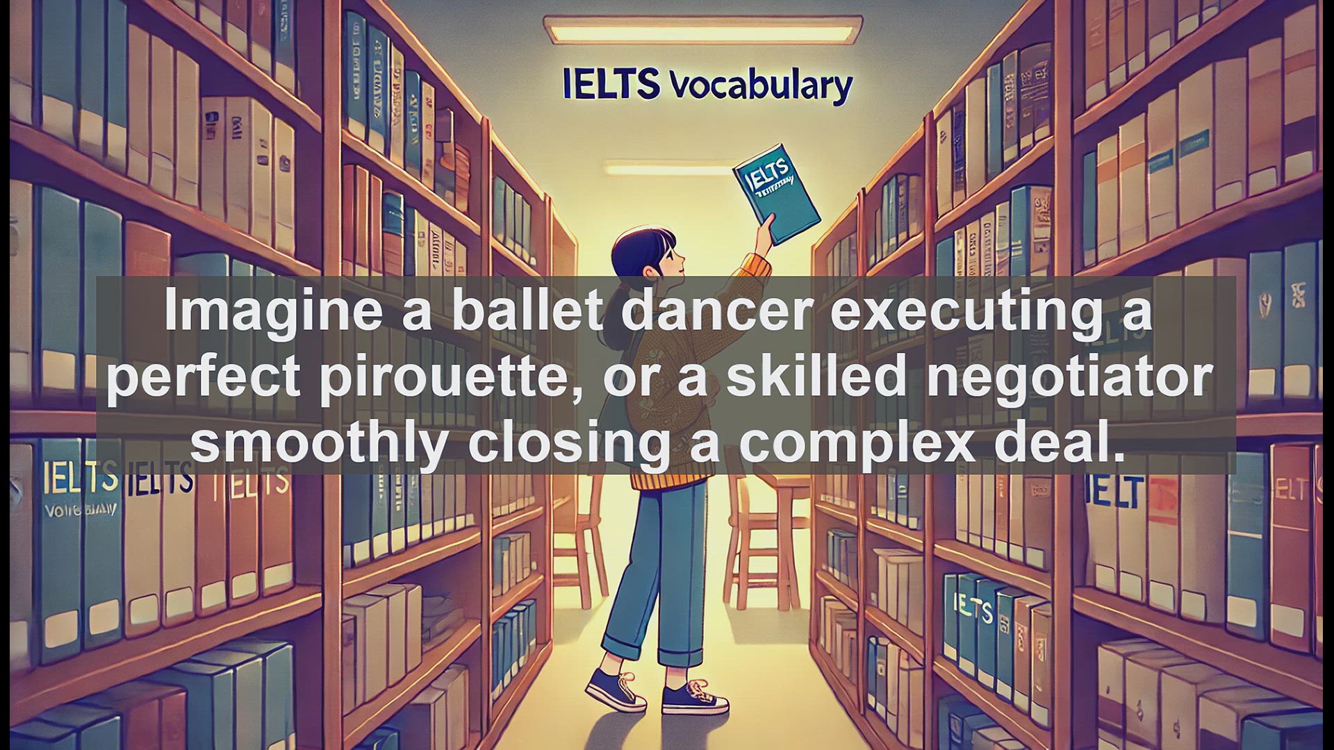 'Video thumbnail for 5000 Must Know IELTS 8.0 Vocabulary - IELTS Vocabulary: Understanding and Using 'Finesse''
