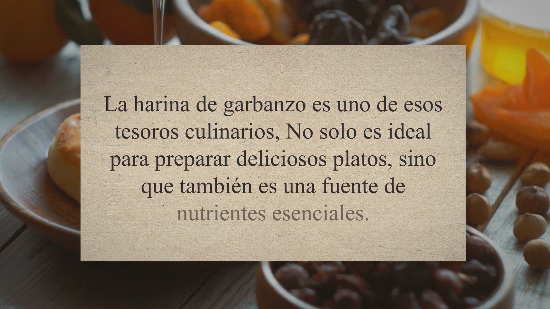 Video thumbnail for Descubre los Sorprendentes Beneficios de la Harina de Garbanzo para tu Salud