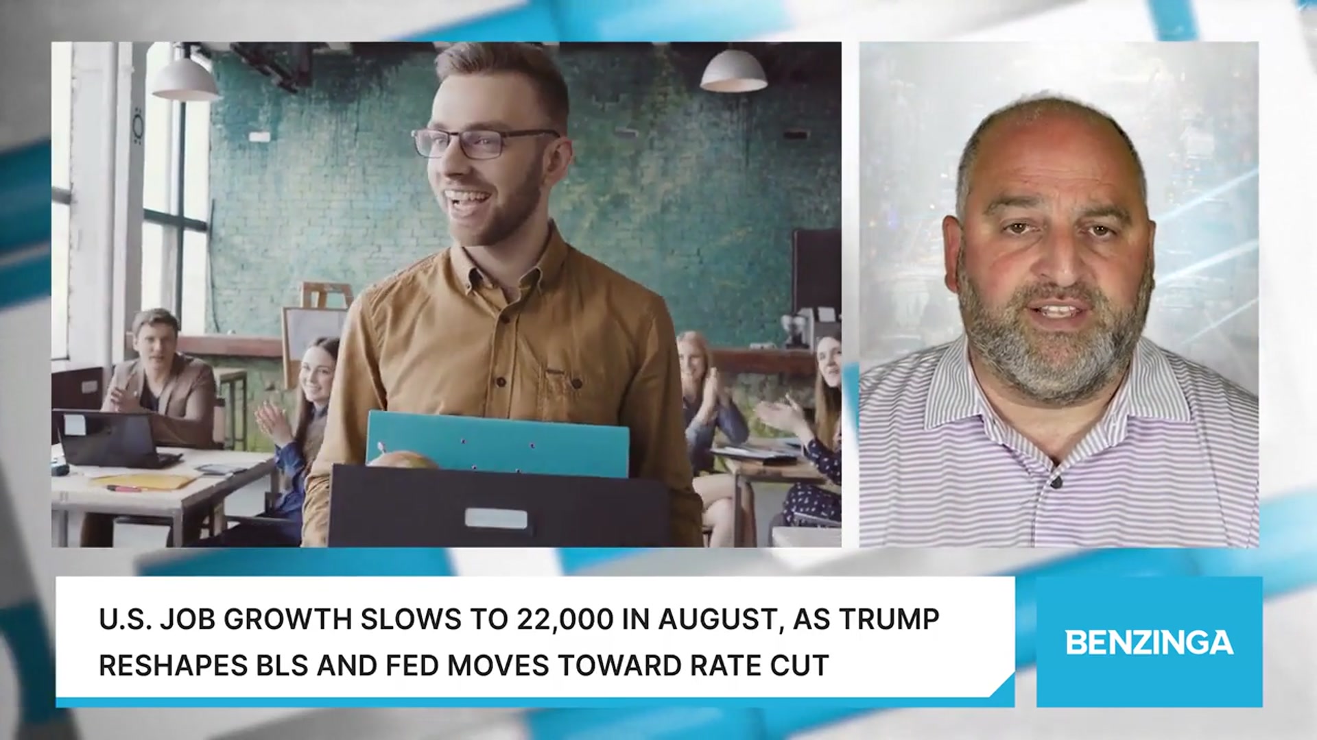 'Video thumbnail for U.S. Job Growth Slows To 22,000 In August, As Trump Reshapes BLS And Fed Moves Toward Rate Cut'
