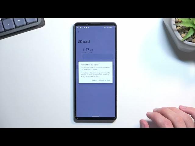 Video thumbnail for How to Format SD Card on SONY Xperia 1 IV - Remove All Data From SD Card