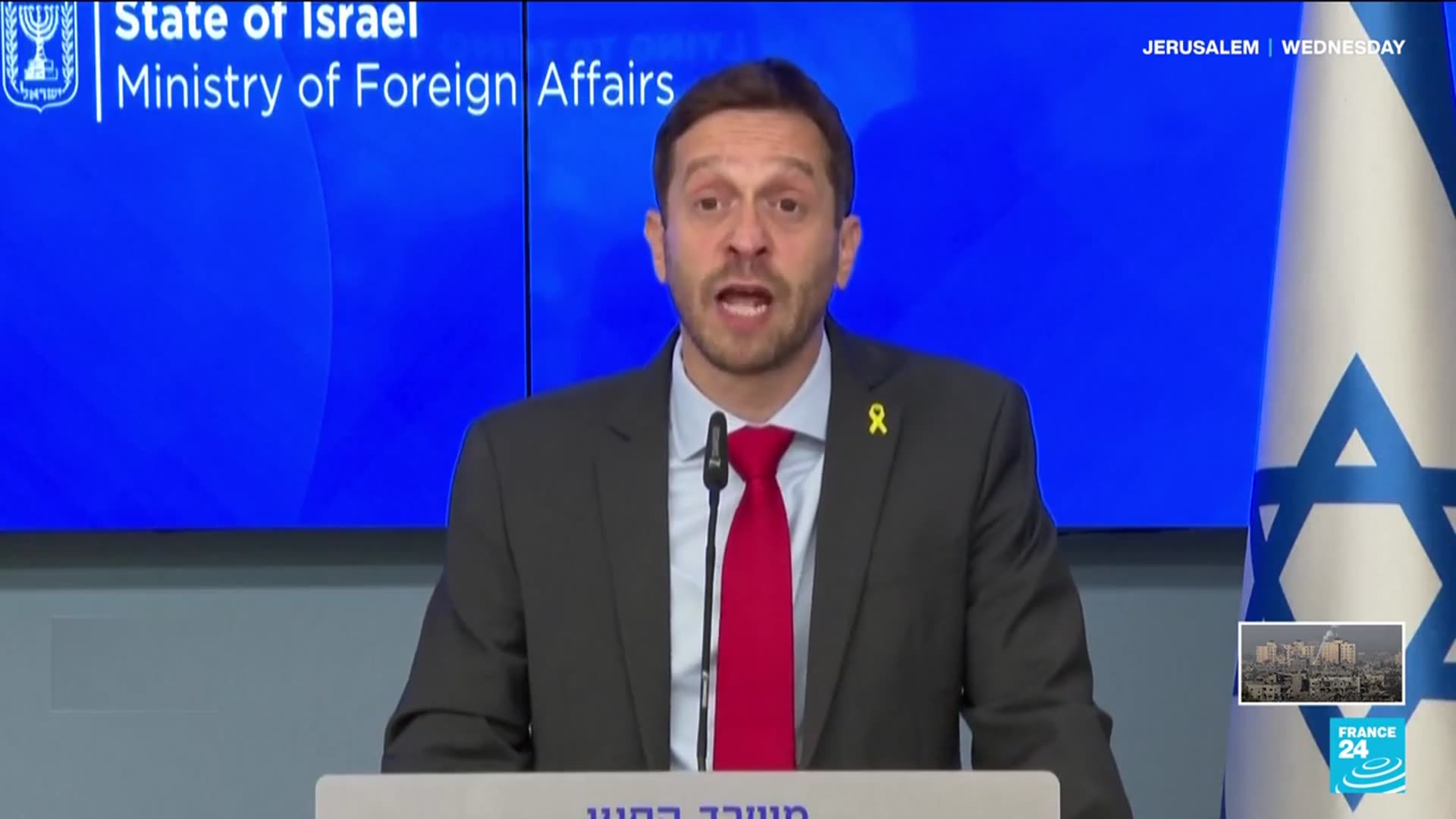 'Video thumbnail for Israel says ceasefire is back into effect after deadly strikes in Gaza'