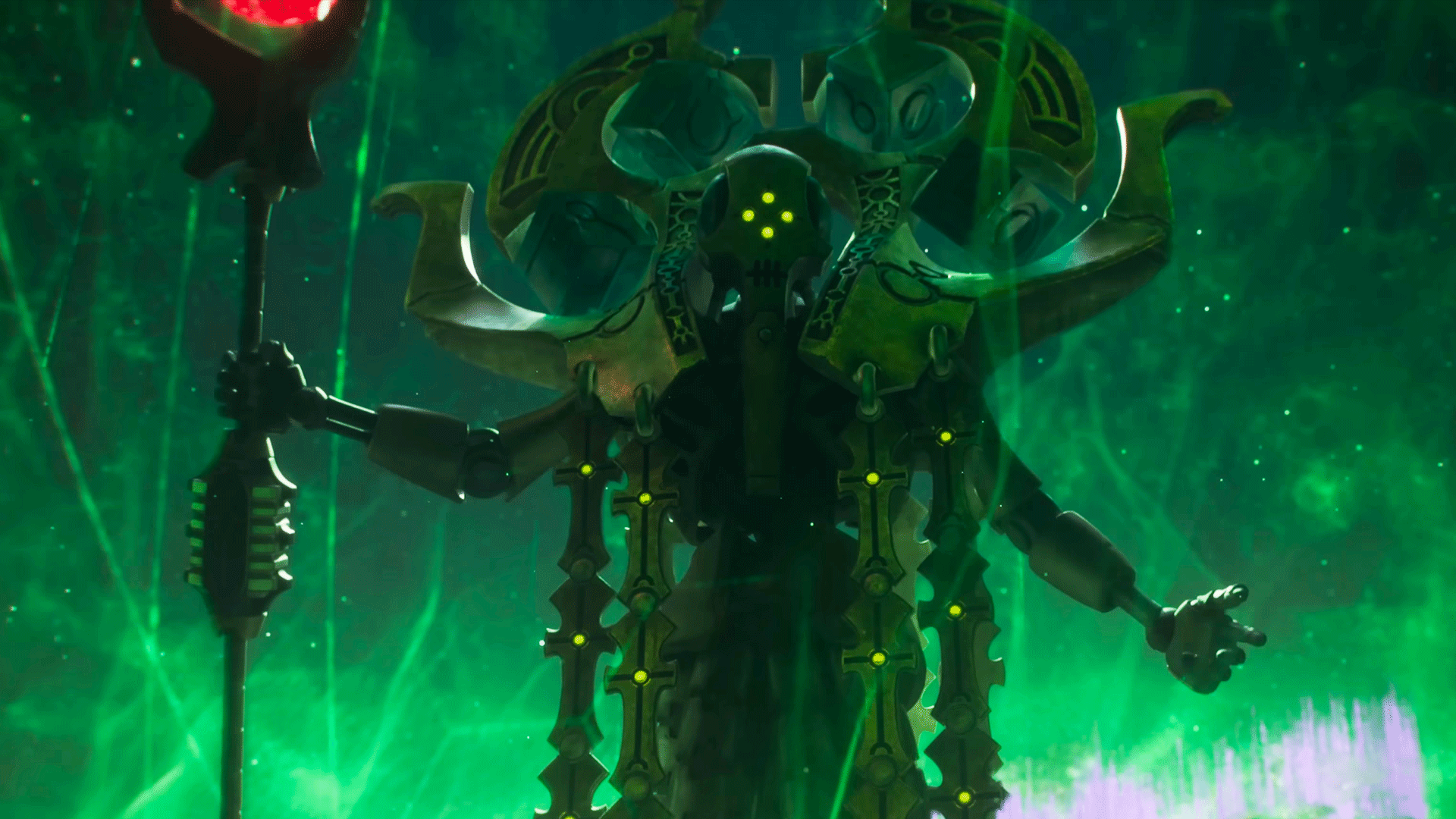 Video thumbnail for Warhammer 40,000: Dawn of War 4 - Official Necron CGI Trailer