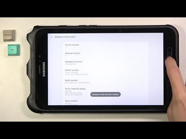 Video thumbnail for How to Activate Developer Mode on SAMSUNG Galaxy Active2 - Open Developer Mode