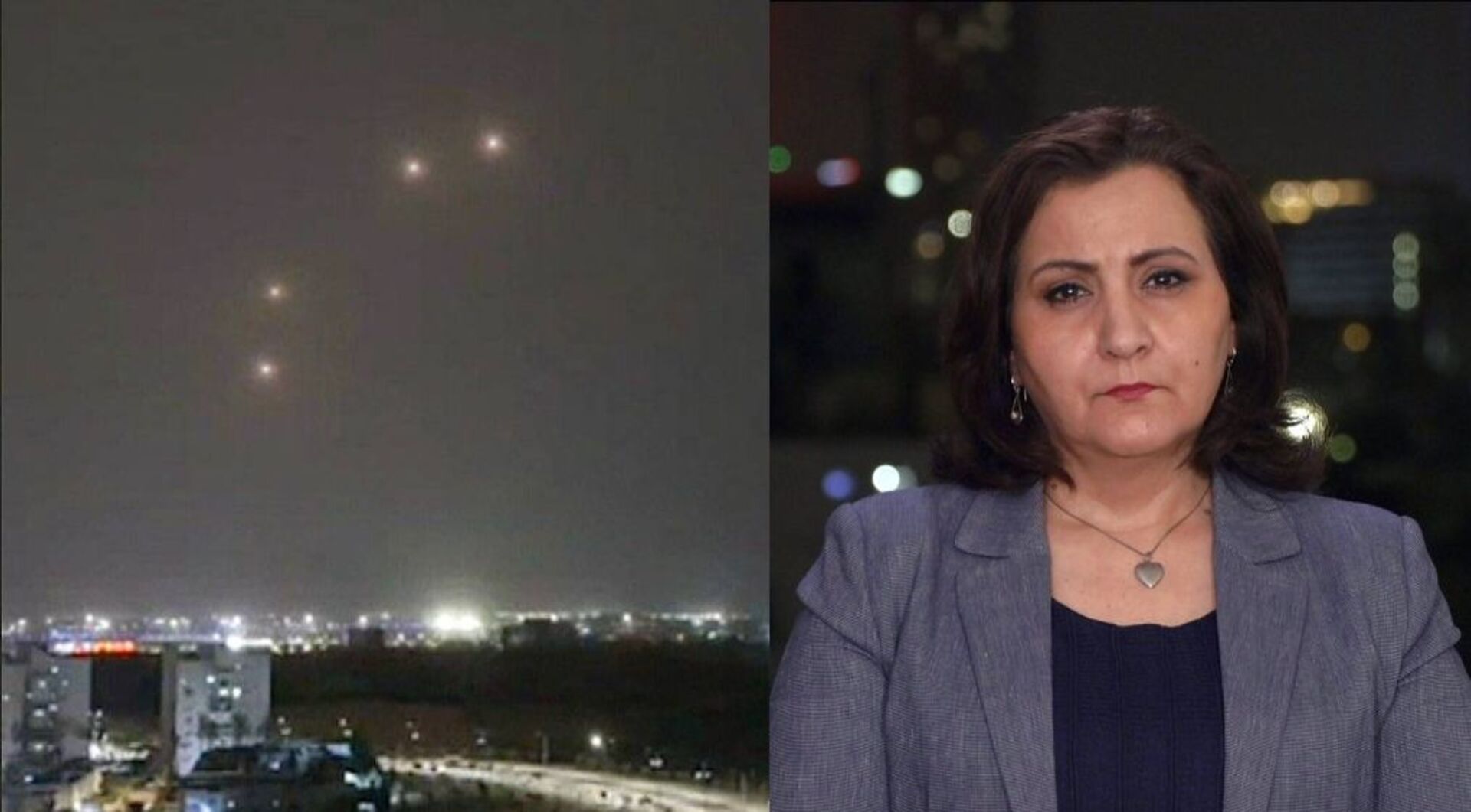 Video thumbnail for Hamas claims responsibility for projectiles fired at Israeli coastal city