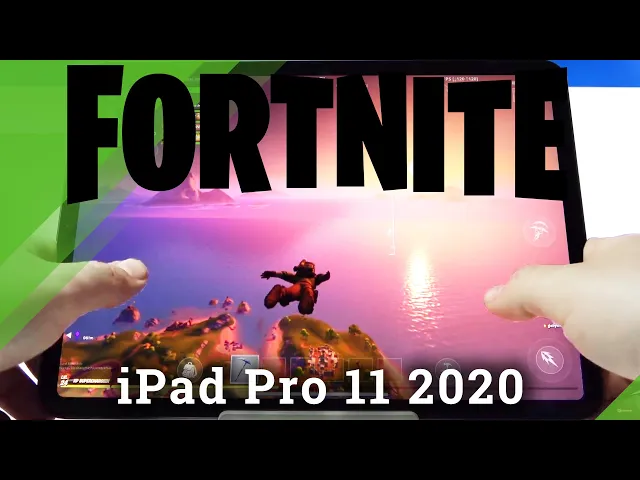 Video thumbnail for Fortnite on iPad Pro 11 2020 – Gameplay