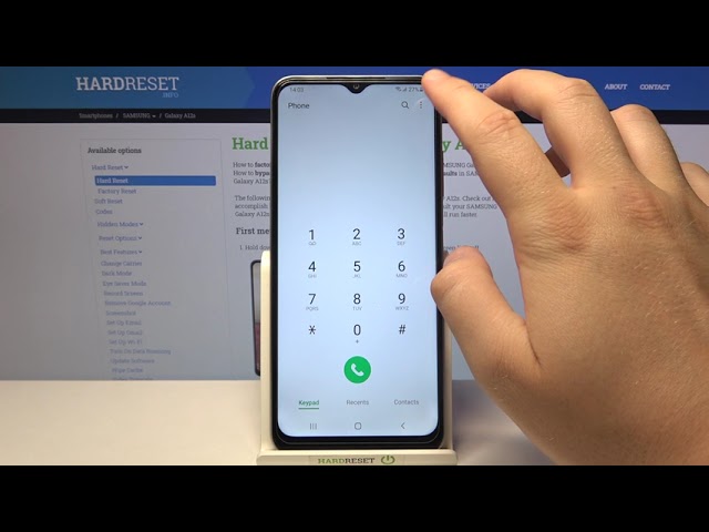 Video thumbnail for How to Turn Off Notifications Sounds During Phone Calls on SAMSUNG Galaxy A12s