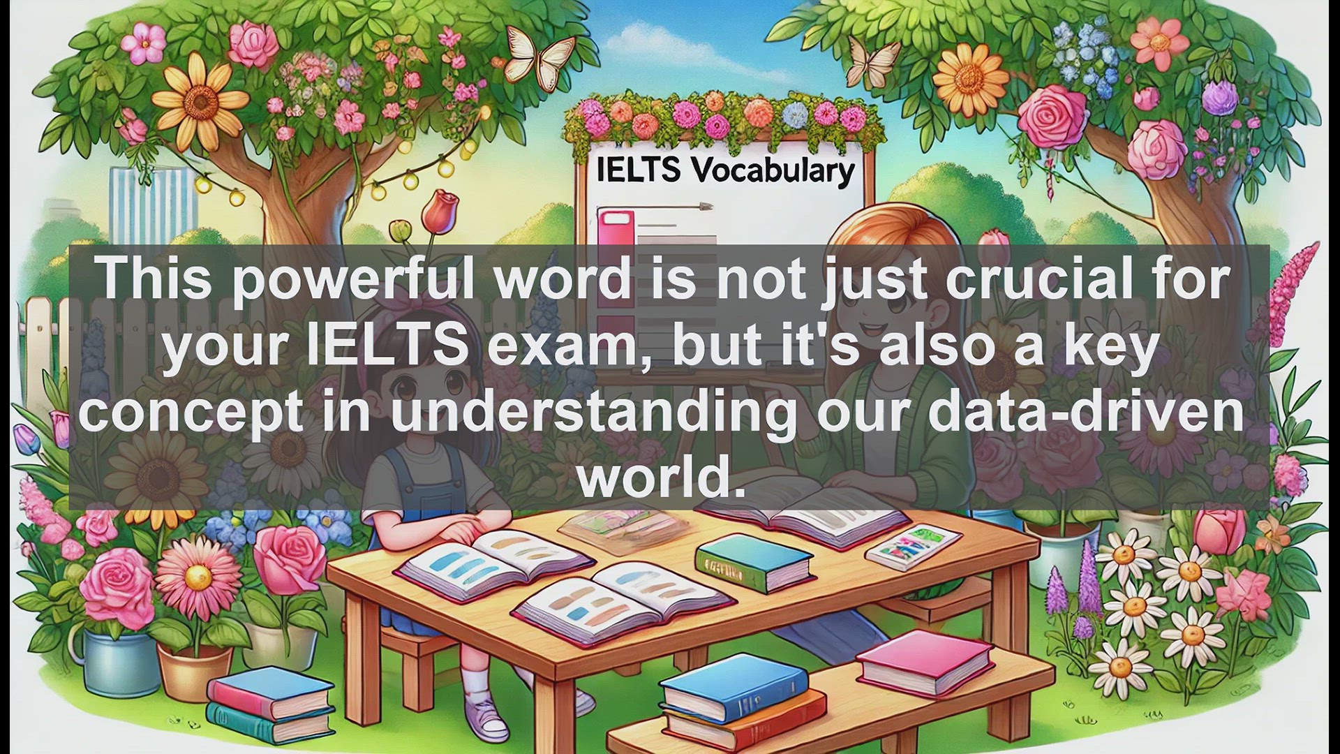 'Video thumbnail for 2500 Must Know IELTS 6.5 Vocabulary - Understanding 'Statistics' for IELTS Success'