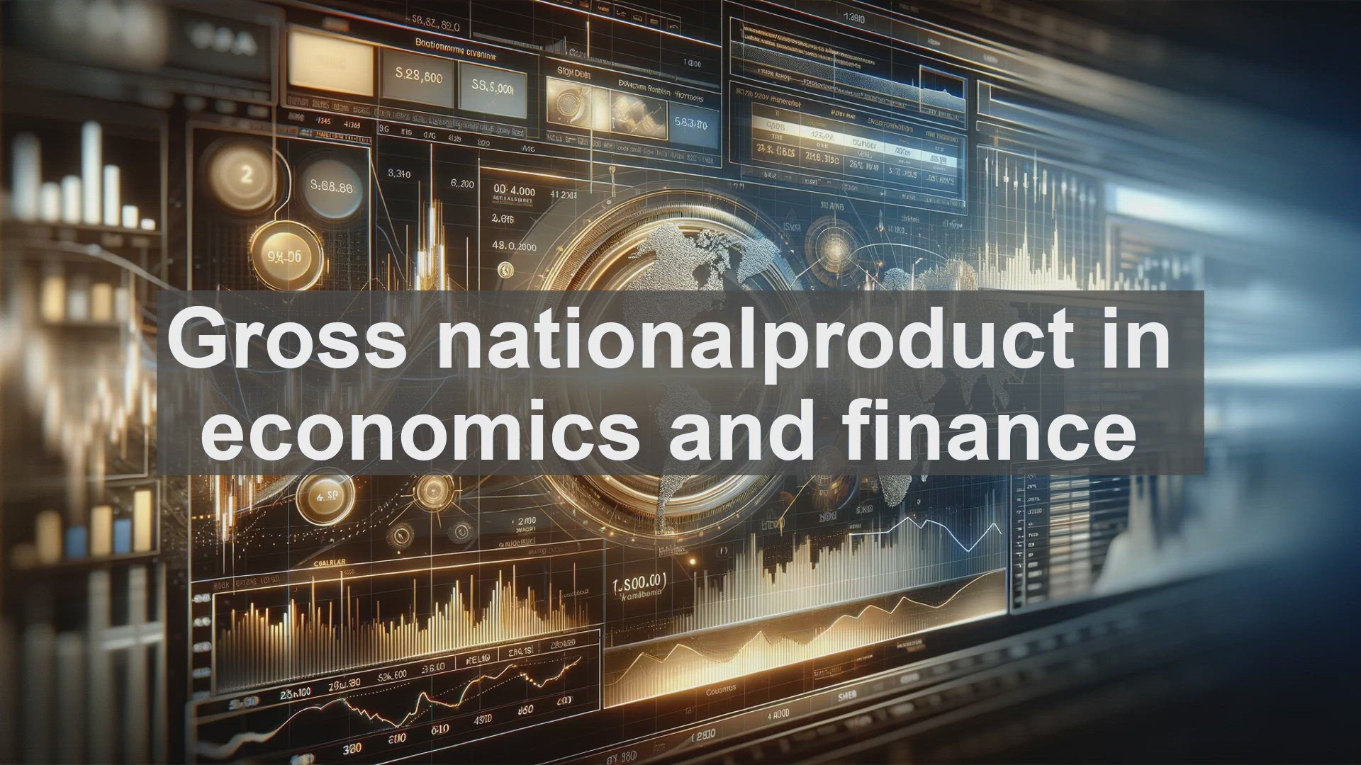'Video thumbnail for Gross nationalproduct in economics and finance'