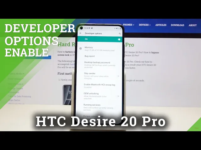 Video thumbnail for How to Enter Demo Mode in HTC Desire 20 Pro – Find Demo Mode Option