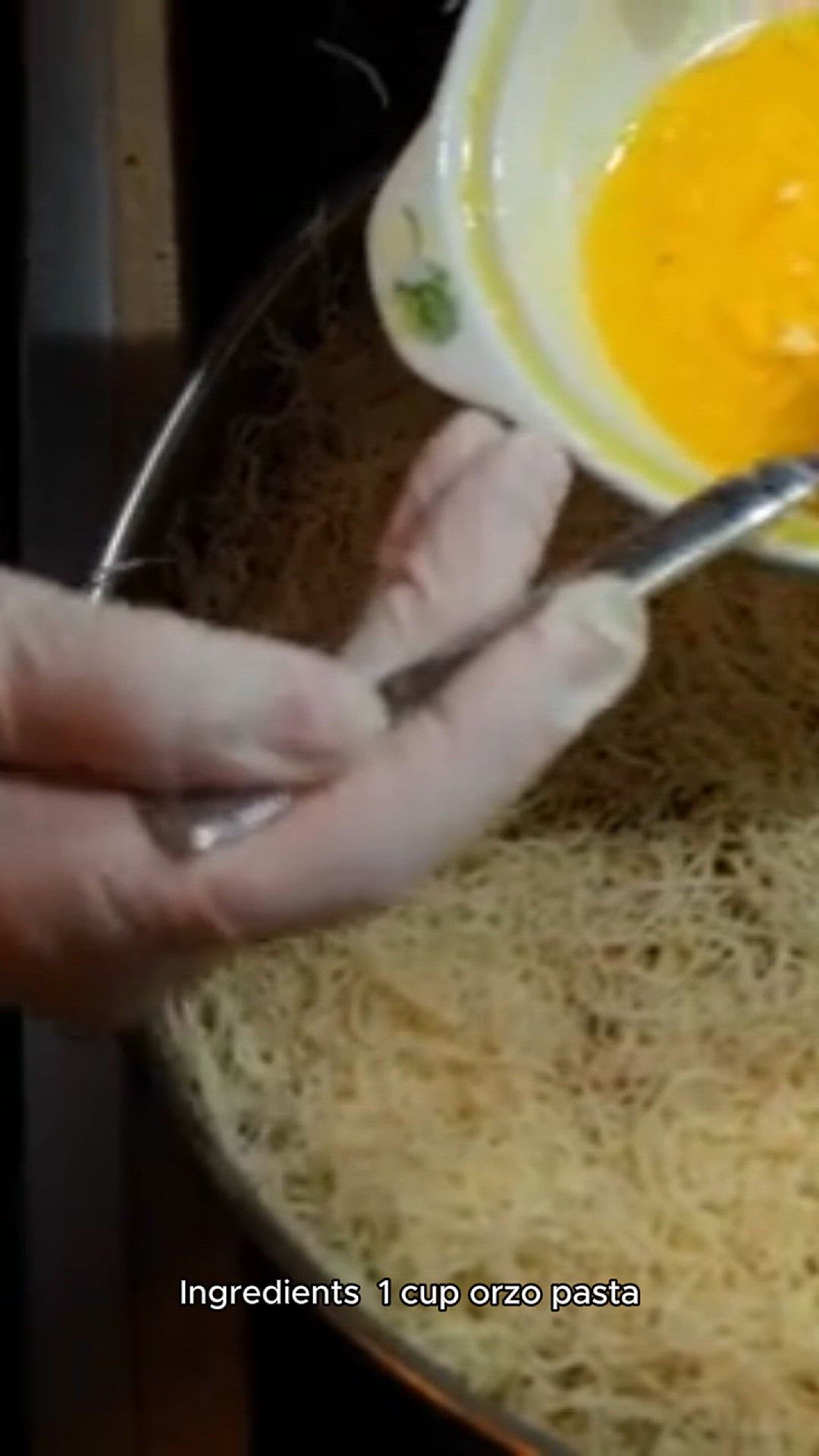 Video thumbnail for Lemon Garlic Orzo _ orzo recipe