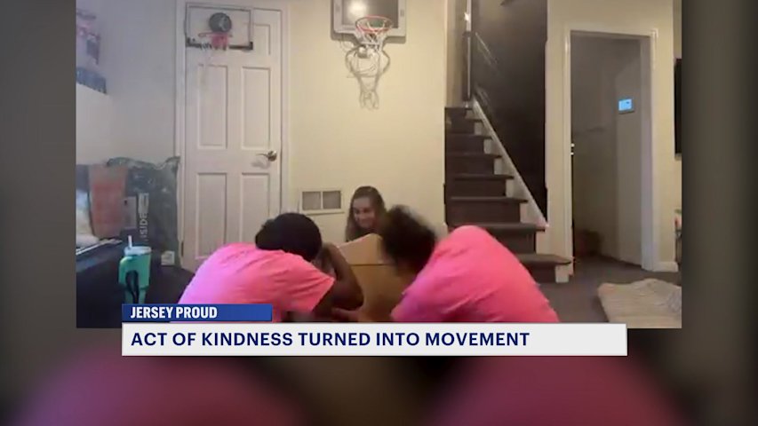 Video thumbnail for Jersey Proud: Teen leader turns kindness into community impact