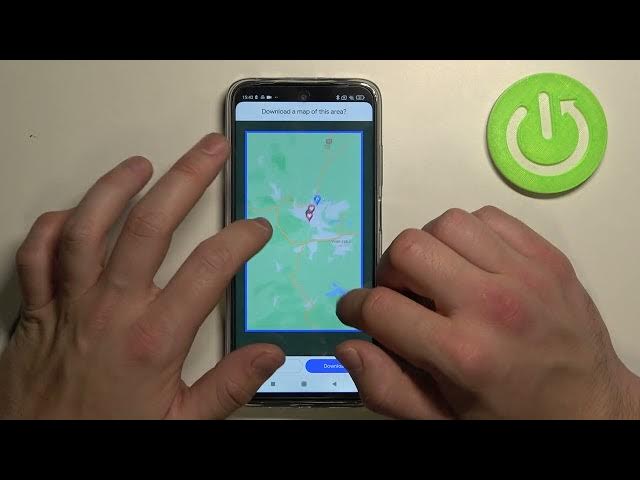 Video thumbnail for How to Use Google Maps Offline on XIAOMI REDMI 10 - Download Map From Google Maps