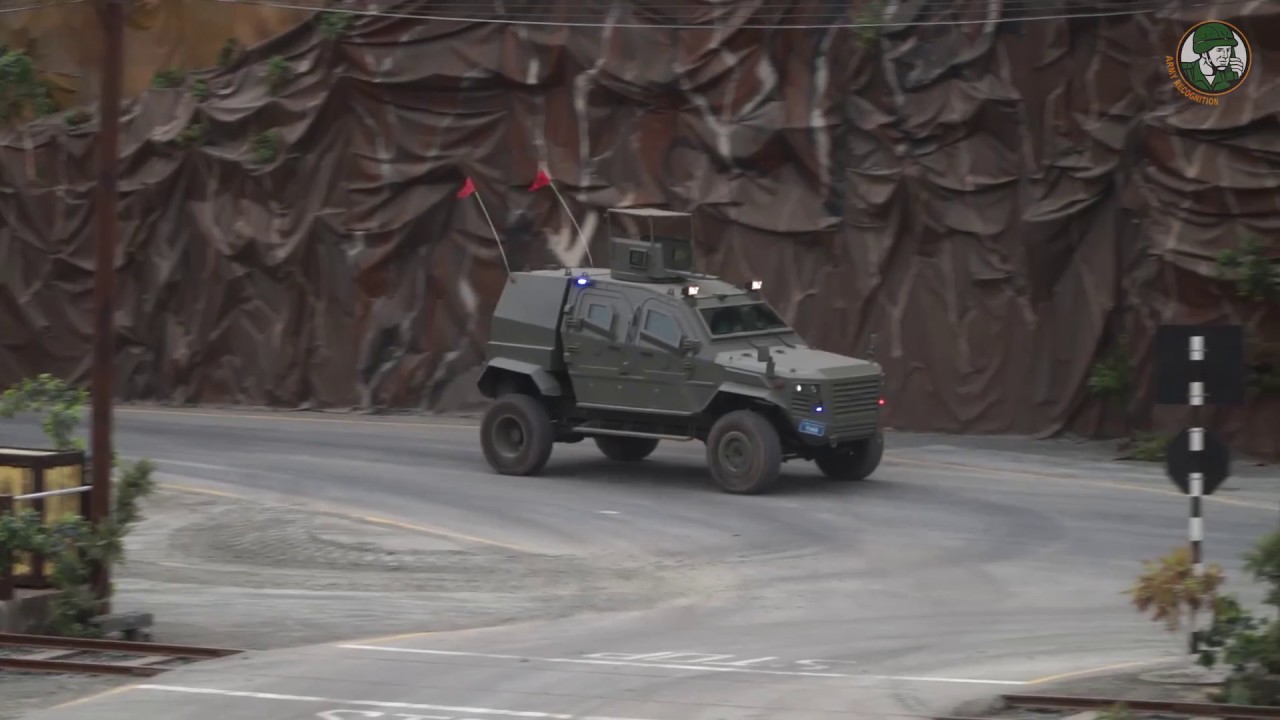 Video thumbnail for IAG IDEX 2017 Guardian Max II Xtreme Tracker APCs  armored water cannon Abu Dhabi UAE