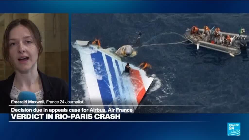 Video thumbnail for Verdict due in Rio-Paris plane crash appeals case