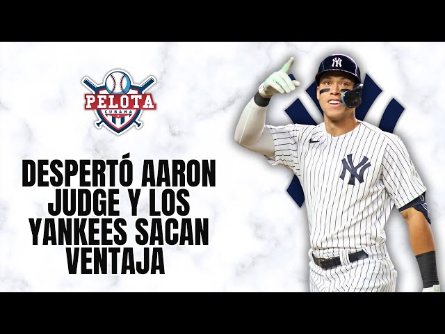 Video thumbnail for Despertó Aaron Judge y los Yankees sacan ventaja