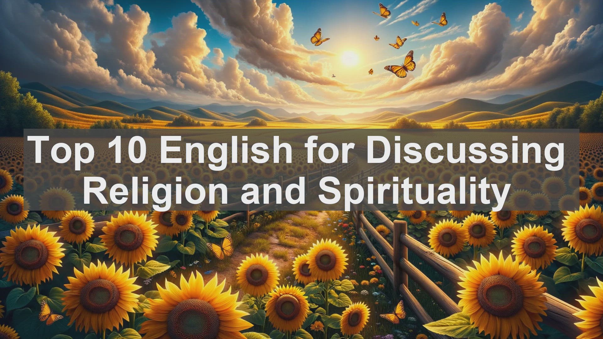 'Video thumbnail for Top 10 English for Discussing Religion and Spirituality'