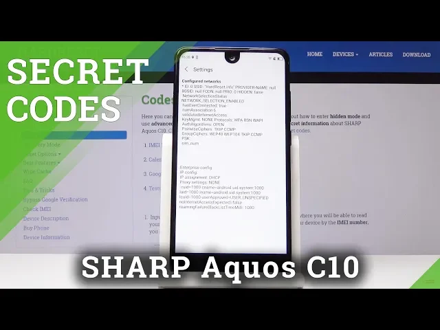 Video thumbnail for SHARP C10 SECRET CODES
