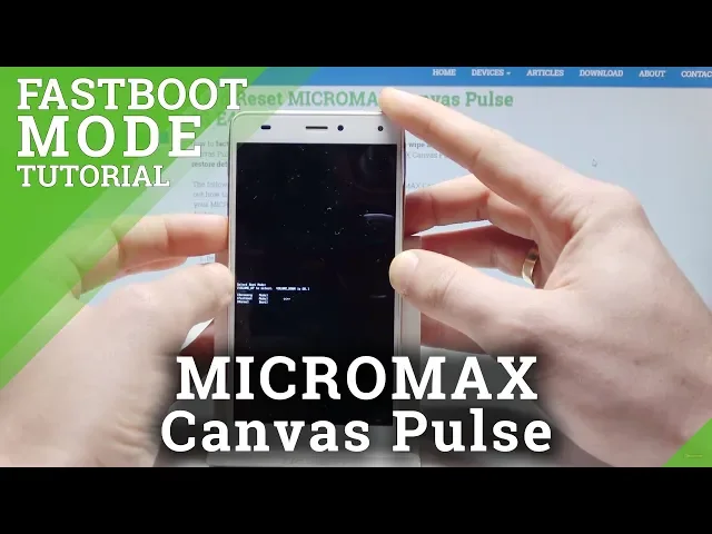 Video thumbnail for Fastboot Mode in MICROMAX Canvas Pulse - How to Open Fastboot