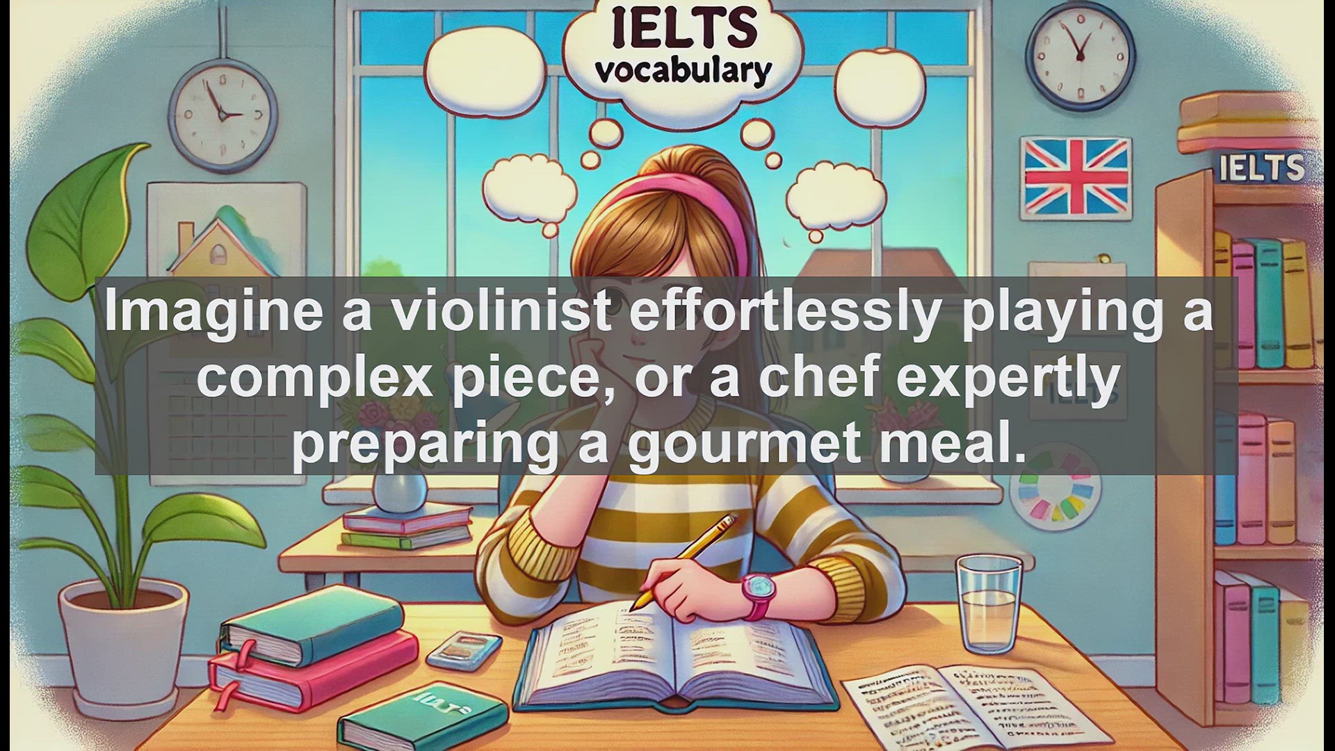 'Video thumbnail for 2500 Must Know IELTS 6.5 Vocabulary - Understanding 'Skilled': A Key Word for IELTS Success'