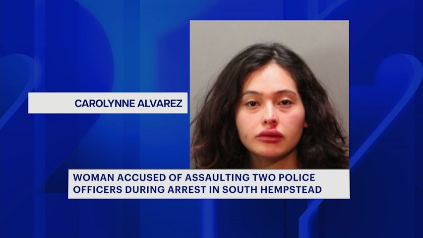 Video thumbnail for South Hempstead woman arrested for assault