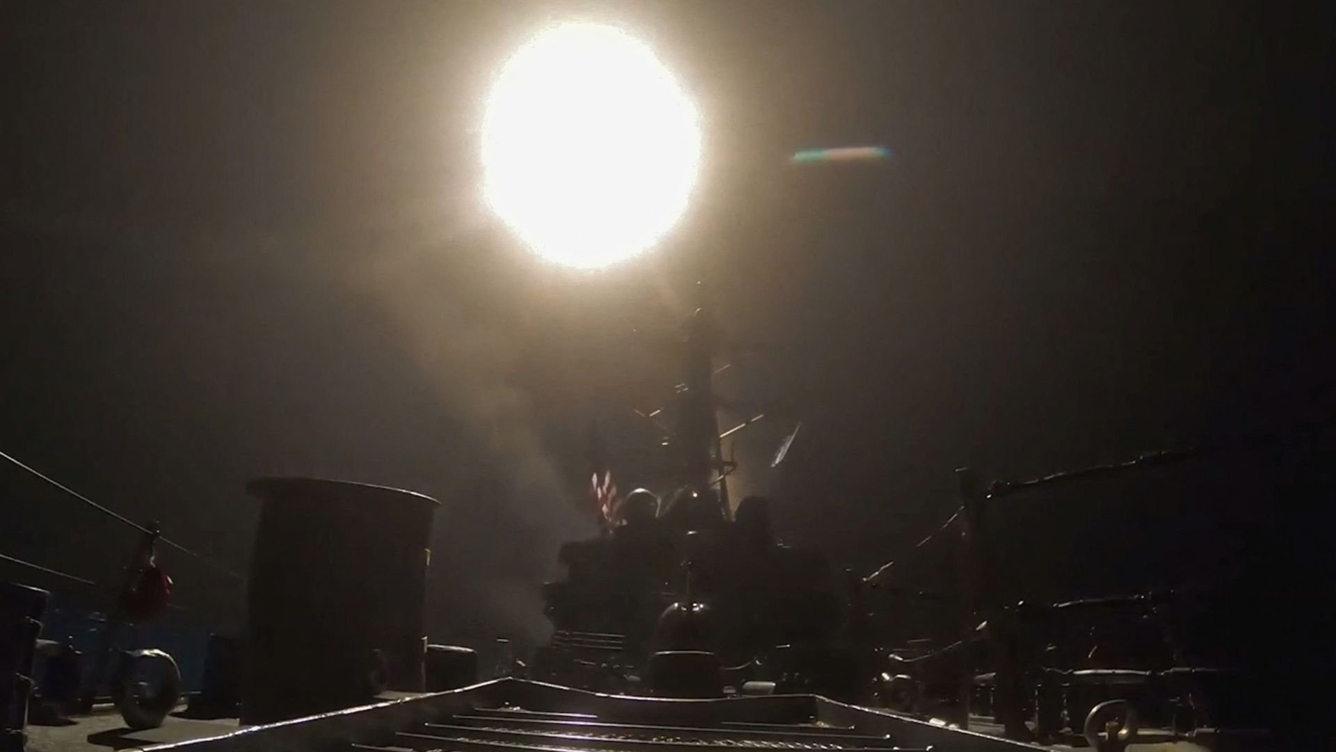 Video thumbnail for US hits Iran for eighth consecutive night after two American troops killed in Jordan