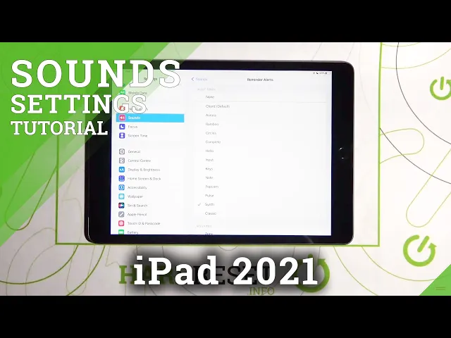Video thumbnail for How to Check All Reminder Alert Tones for iPad 2021?