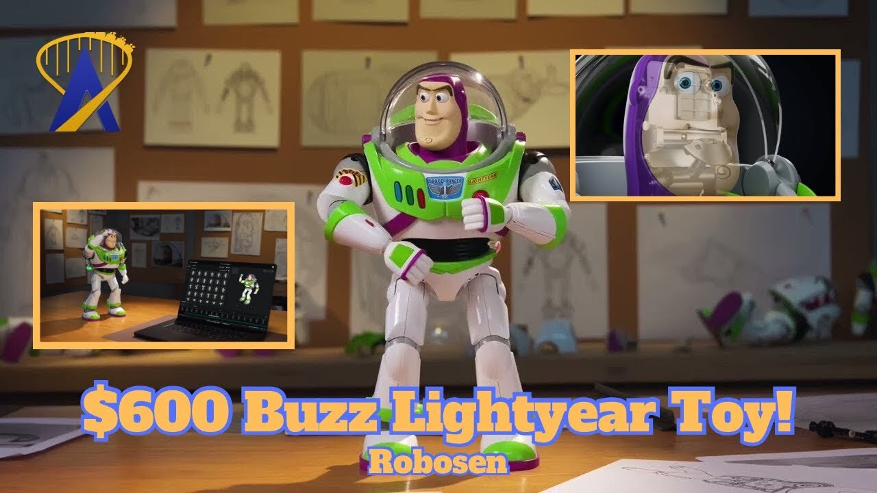 Video thumbnail for The Most Technologically Advanced Buzz Lightyear Toy EVER!!