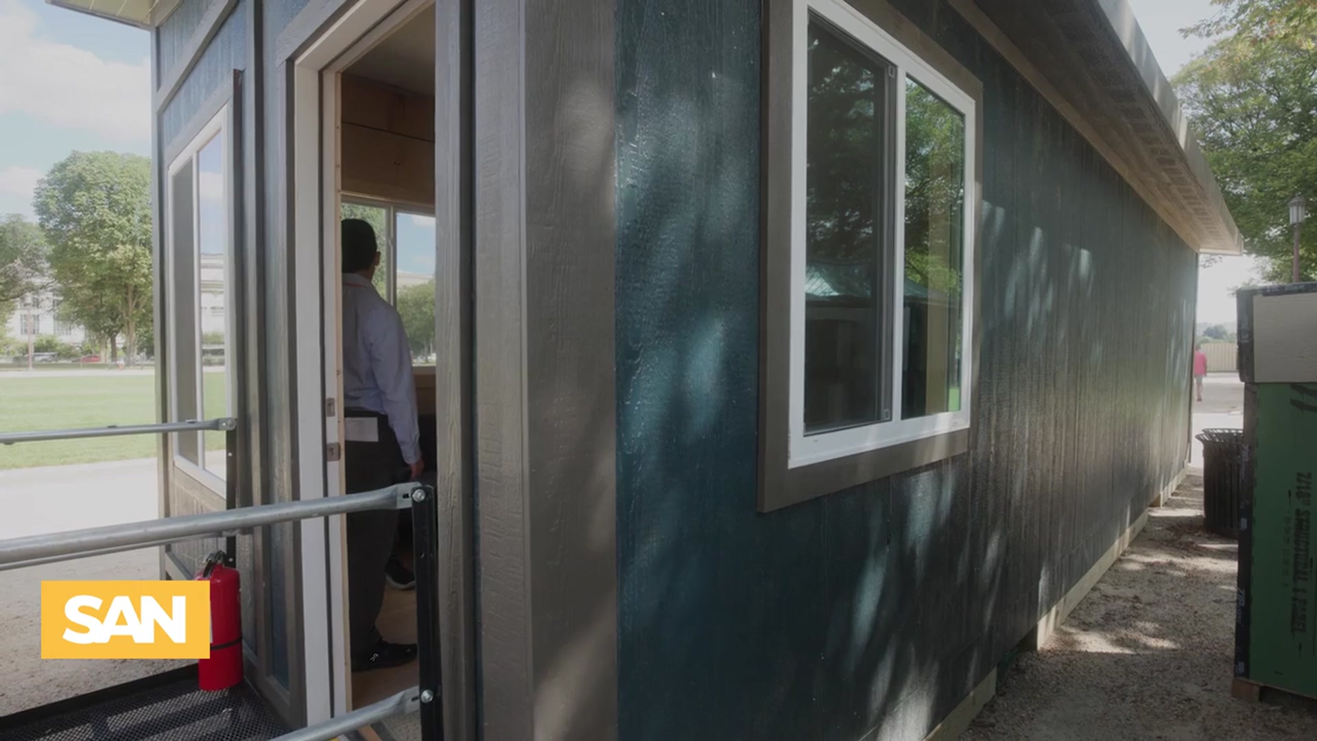 'Video thumbnail for The future of affordable housing includes origami and building block units'