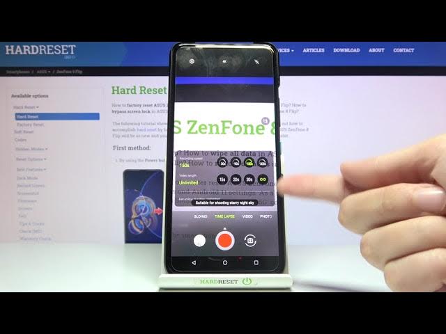 Video thumbnail for How to Record Time-lapse on ASUS ZenFone 8 Flip – Adjust Camera Feature