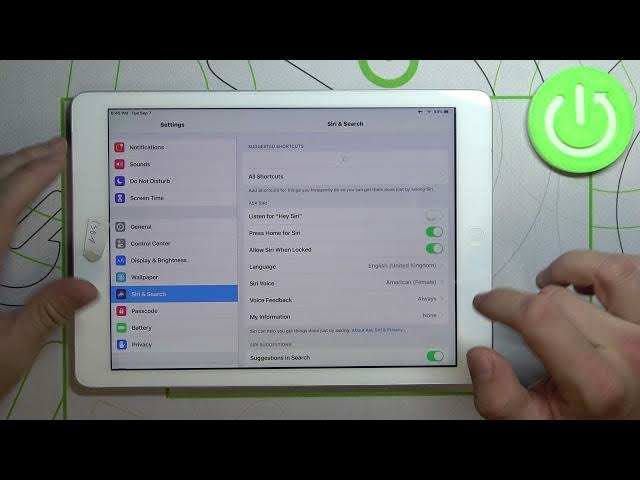 Video thumbnail for Enable Airplane Mode / Deactivate Flight Function - iPad Air 1