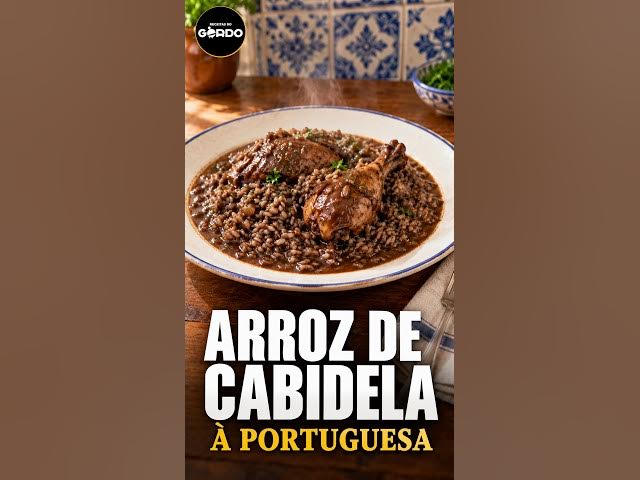 Video thumbnail for Arroz de cabidela à portuguesa 🍲 #ReceitasDoGordo #ArrozDeCabidela #Cabidela #CozinhaPortuguesa