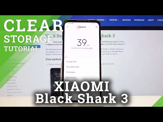 Video thumbnail for How to Clean Storage in Xiaomi Black Shark 3