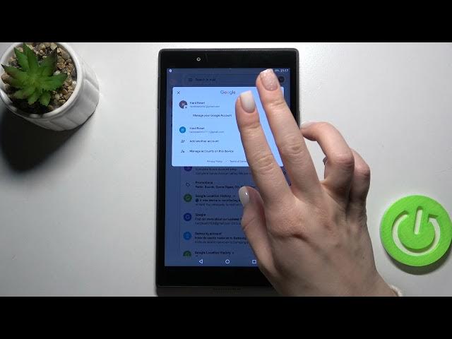 Video thumbnail for How to Logout from Gmail Account on Lenovo TAB4 8 - Remove Google Account