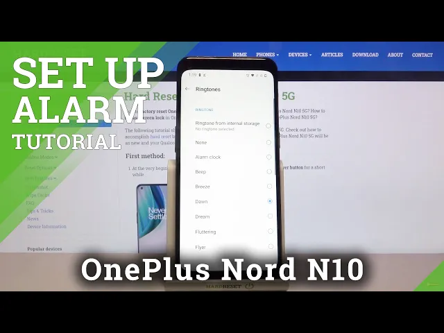 Video thumbnail for How to Set Up Alarm Clock on OnePlus Nord N10 5G – Alarm Settings