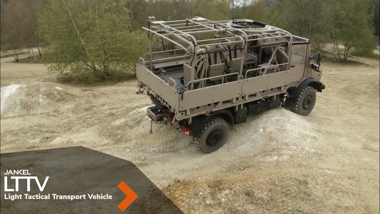 'Video thumbnail for DSEI 2021 Jankel presents its full range of armored and tactical vehicles LTTV TUV Fox RRV'