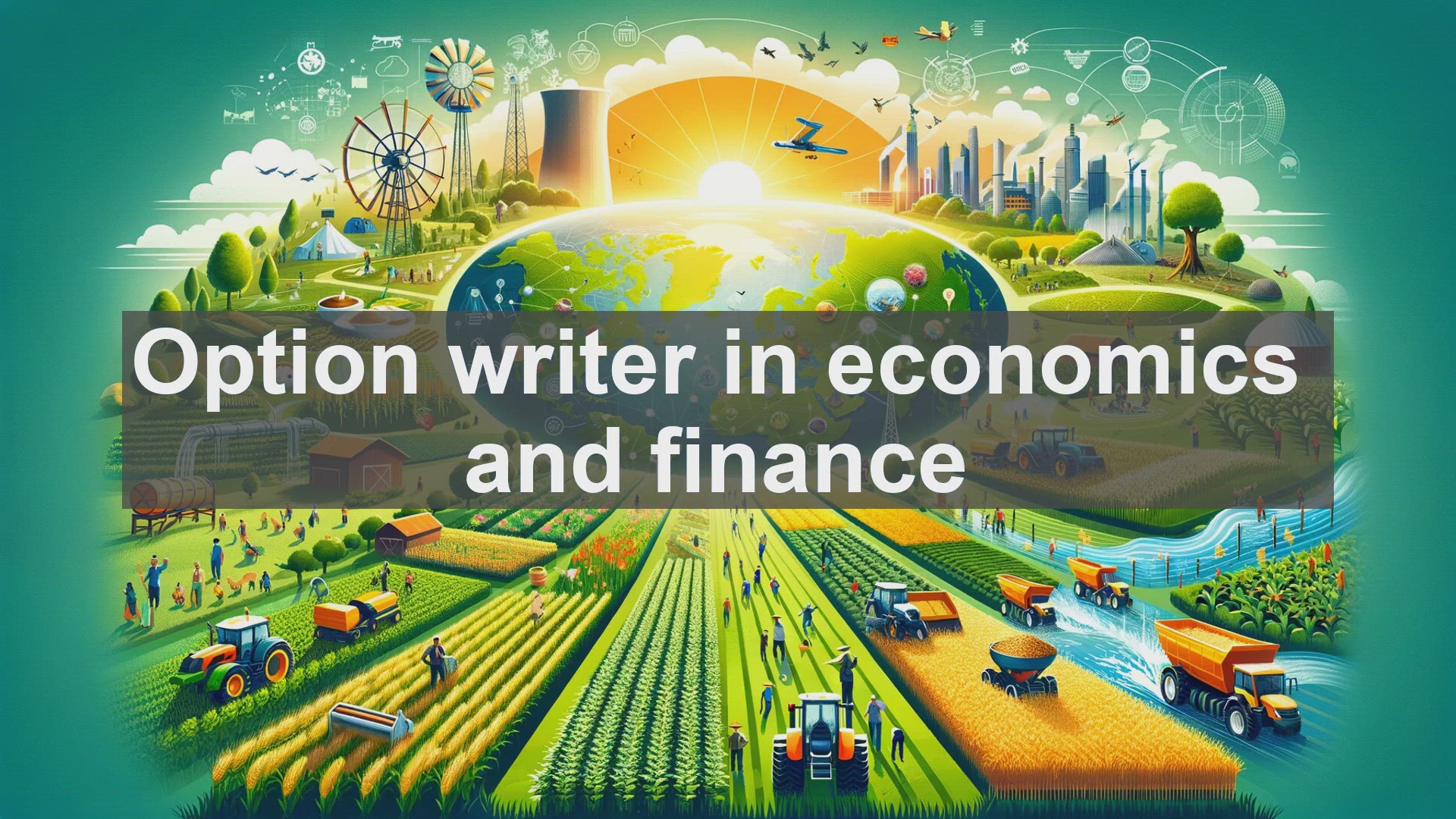 'Video thumbnail for Option writer in economics and finance'