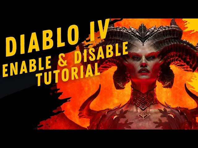 Video thumbnail for How To Enable & Disable Tutorials For Diablo IV