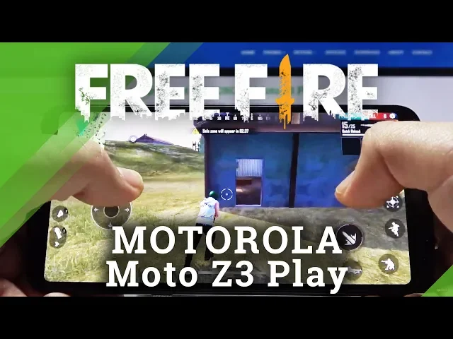 Video thumbnail for Garena Free Fire on MOTOROLA Moto Z3 Play | FPS / Performance / Settings