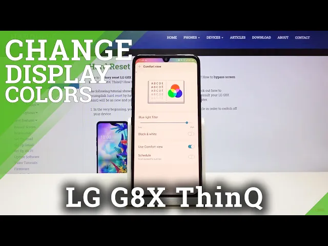 Video thumbnail for How to Activate Eye Comfort Mode in LG G8X ThinQ