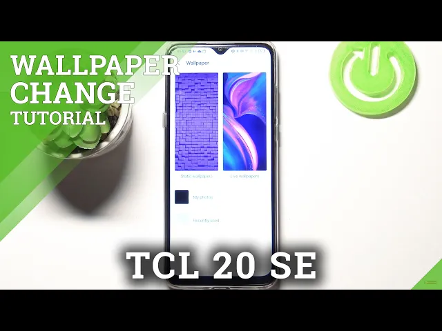 Video thumbnail for How to Set Up the Home Screen on TCL 20 SE – Change Wallpaper