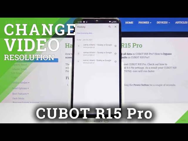 Video thumbnail for How to Change Video Resolution in CUBOT R15 Pro – FHD Videos