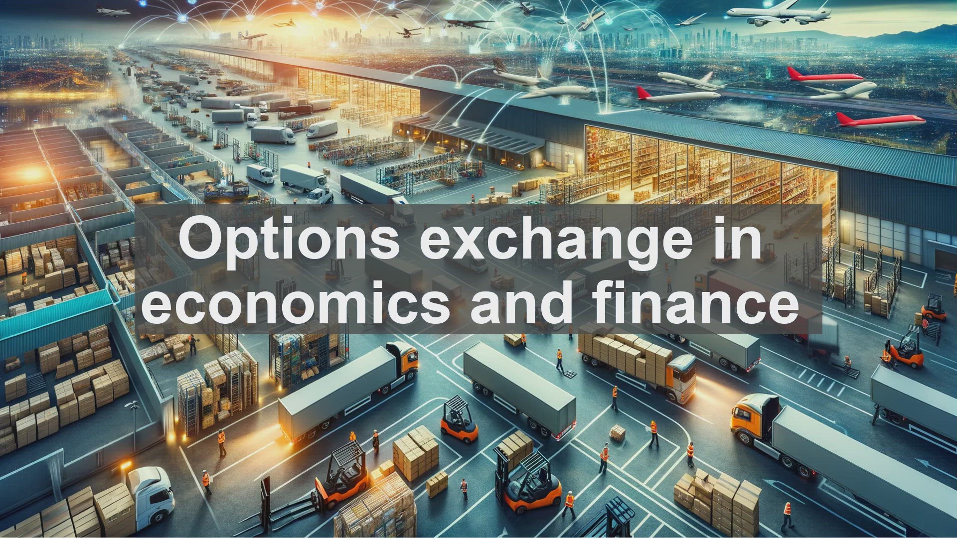 'Video thumbnail for Options exchange in economics and finance'