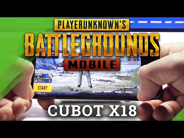Video thumbnail for Cubot X18 - PubG Mobile GAMEPLAY